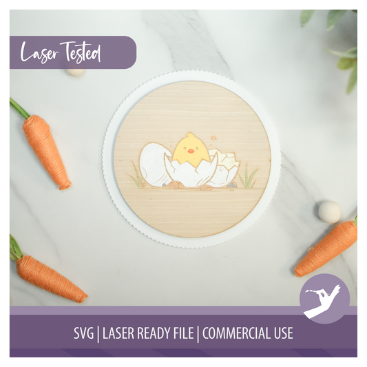 SVG Easter Eggs Laser Design