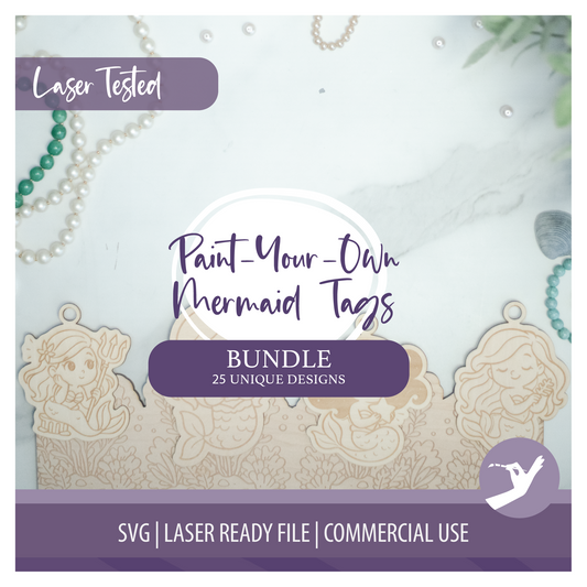 SVG Mermaid Tags Design
